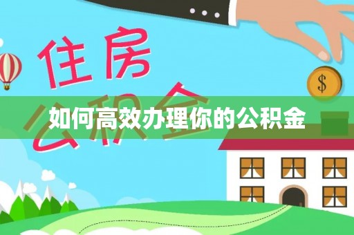 义竹如何高效办理你的公积金