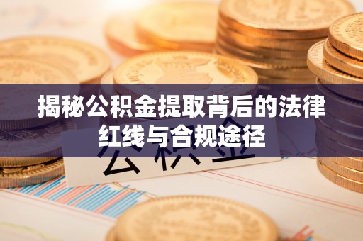 义竹揭秘公积金提取背后的法律红线与合规途径