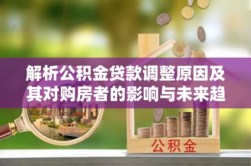 义竹解析公积金贷款调整原因及其对购房者的影响与未来趋势