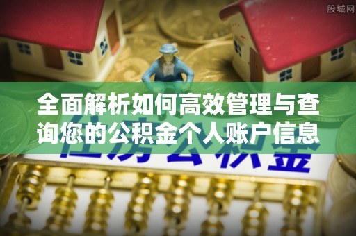 义竹全面解析如何高效管理与查询您的公积金个人账户信息