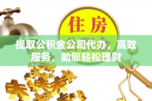 义竹提取公积金公司代办，高效服务，助您轻松理财