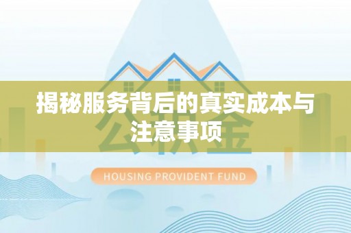 义竹揭秘服务背后的真实成本与注意事项