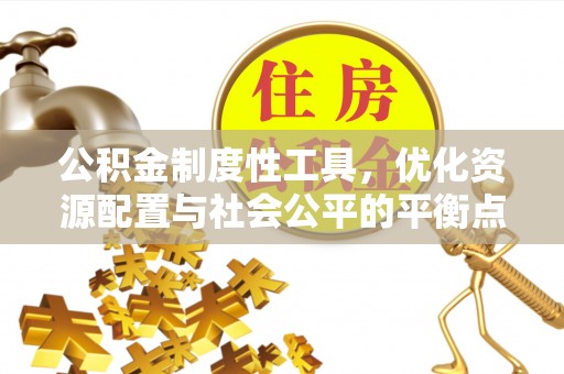 义竹公积金制度性工具，优化资源配置与社会公平的平衡点